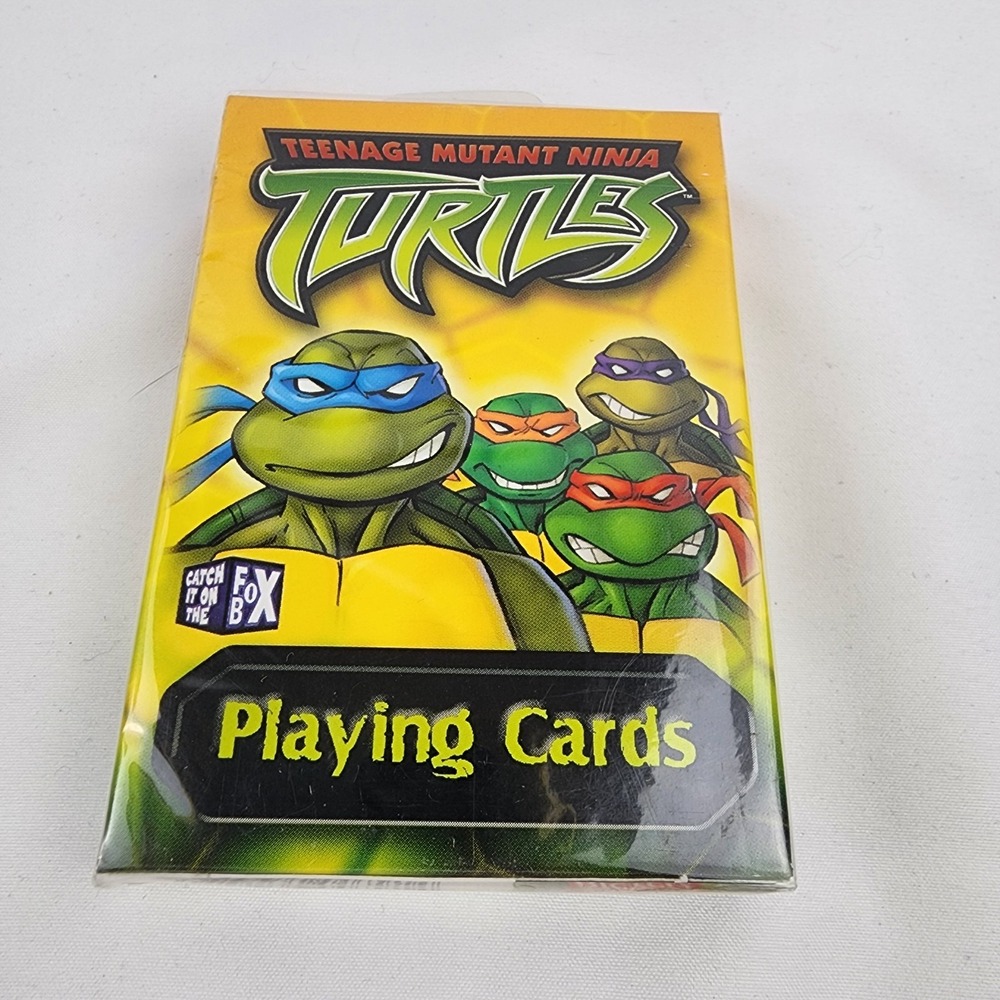 2003 Teenage Mutant Ninja‎ Turtles Playing Cards by Bicycle Brand New Sealed